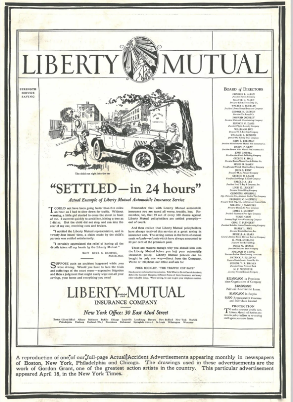 Liberty Mutual grew quickly